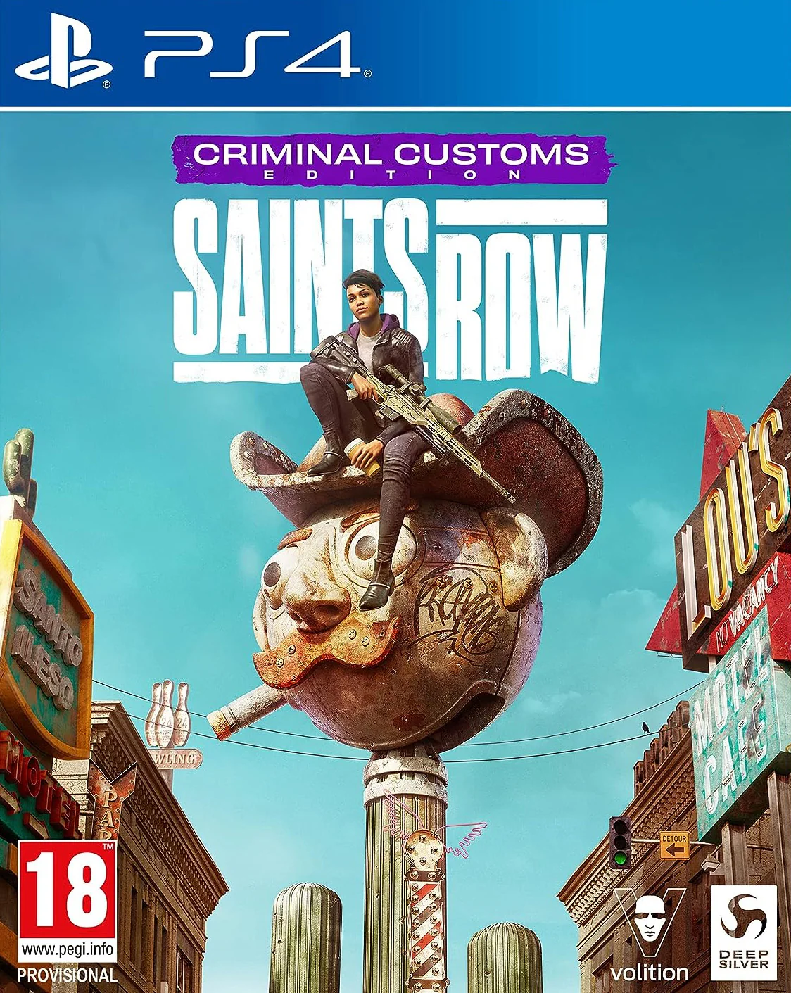 PS4 SAINTS ROW CRIMINAL CUSTOMS EDITION
