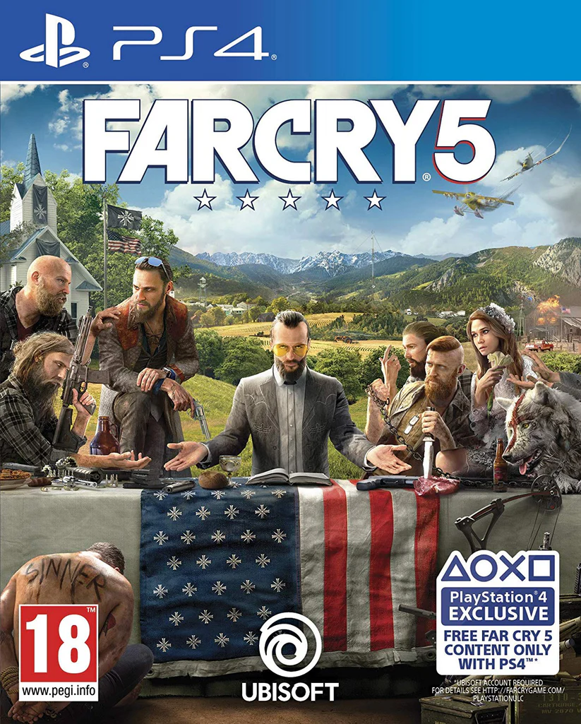 PREOWNED PS4 FARCRY 5
