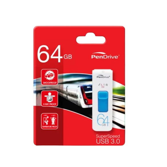 PENDRIVE 64GB SUPERSPEED USB 3.0