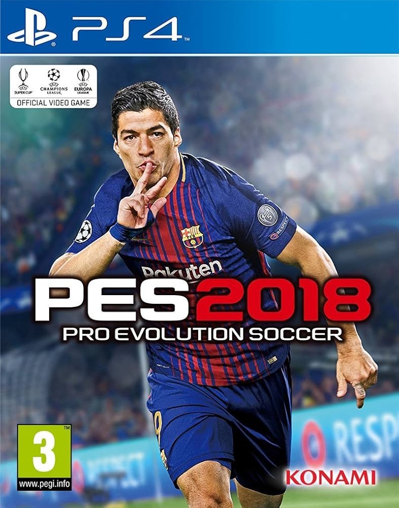 PREOWNED PS4 PES 2018 PRO EVOLUTION SOCCER