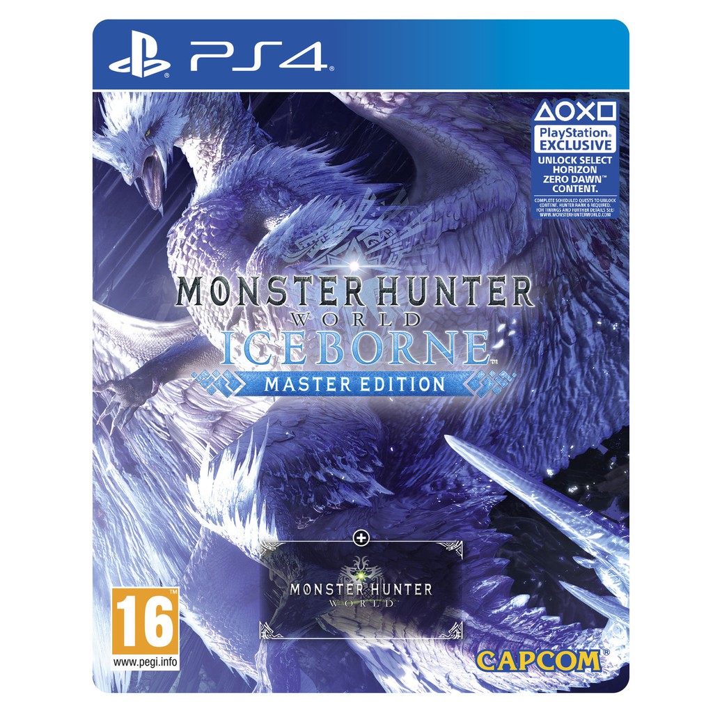 PREOWNED PS4 MONSTER HUNTER WORLD ICEBORNE MASTER EDITION