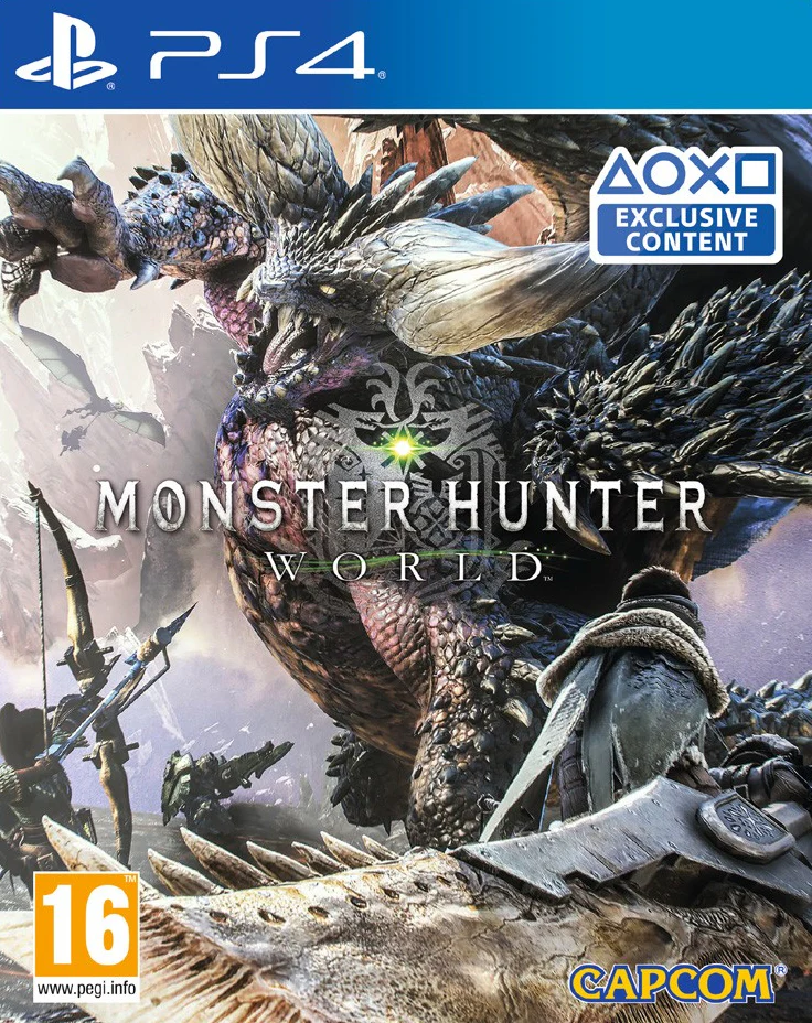 PREOWNED PS4 MONSTER HUNTER WORLD