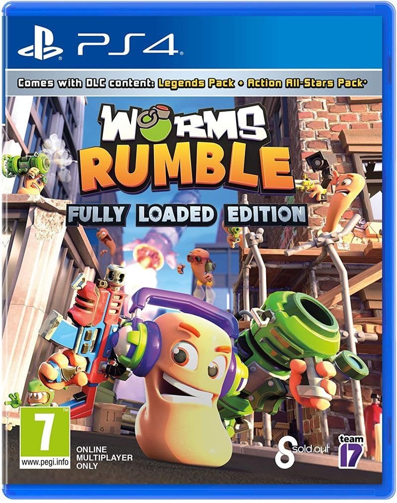 PS4 WORMS RUMBLE FULLY LOADED EDITION